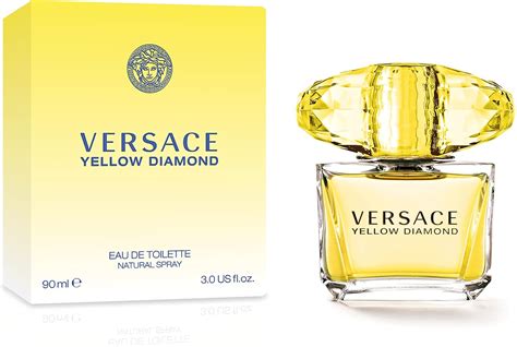 versace yellow diamond eau de toilette 3 oz